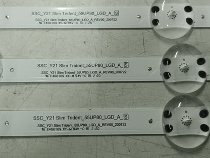 LG55UP77006LB, KIT TIRAS LED (ref,39)