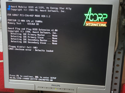 PLACA BASE PC, ACORP 6BX67, (P-34)