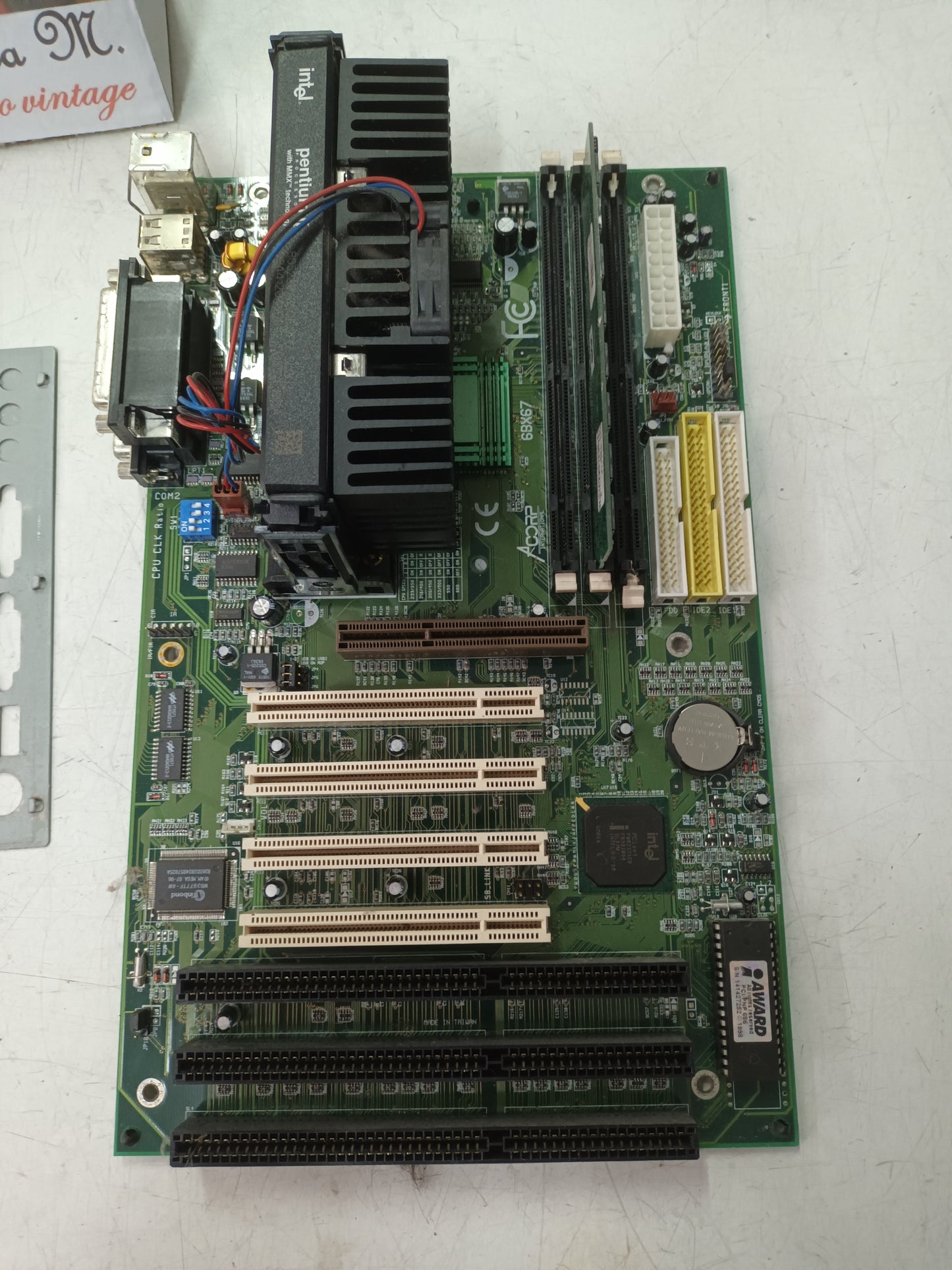 PLACA BASE PC, ACORP 6BX67, (P-34)