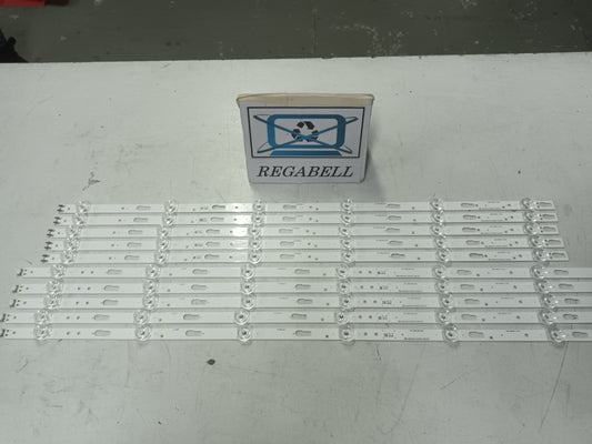 UE65TU7095U, KIT 10 TIRAS LED (ref,43)