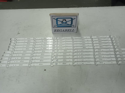 KIT DE 10 tiras de retroiluminación SAMSUNG UE65TU7095U