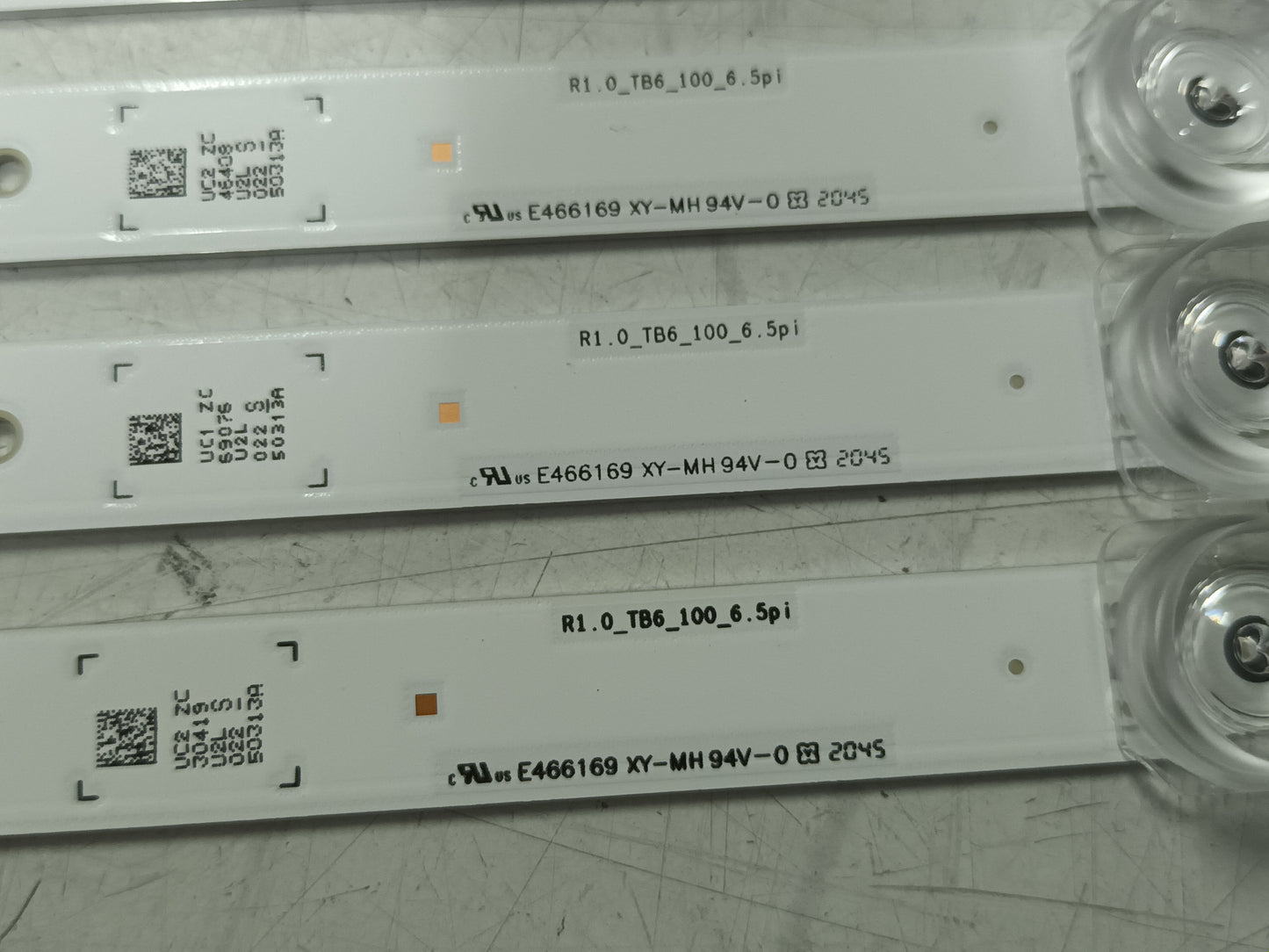 KIT DE 10 tiras de retroiluminación SAMSUNG UE65TU7095U