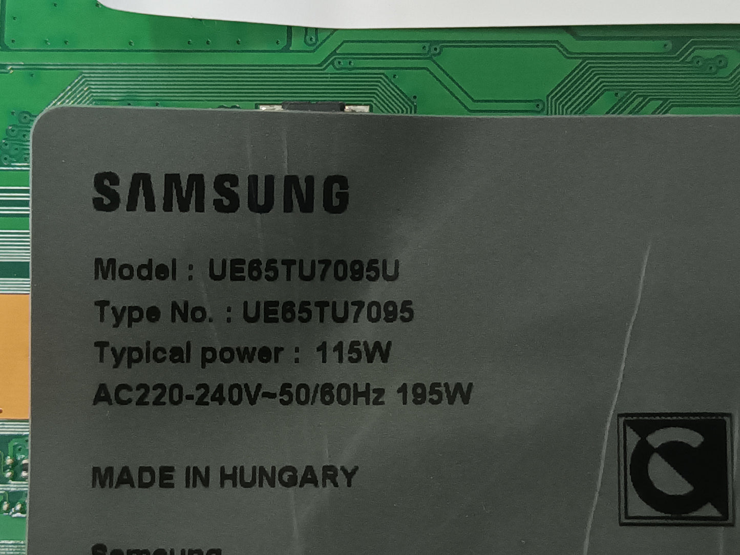 KIT DE 10 tiras de retroiluminación SAMSUNG UE65TU7095U