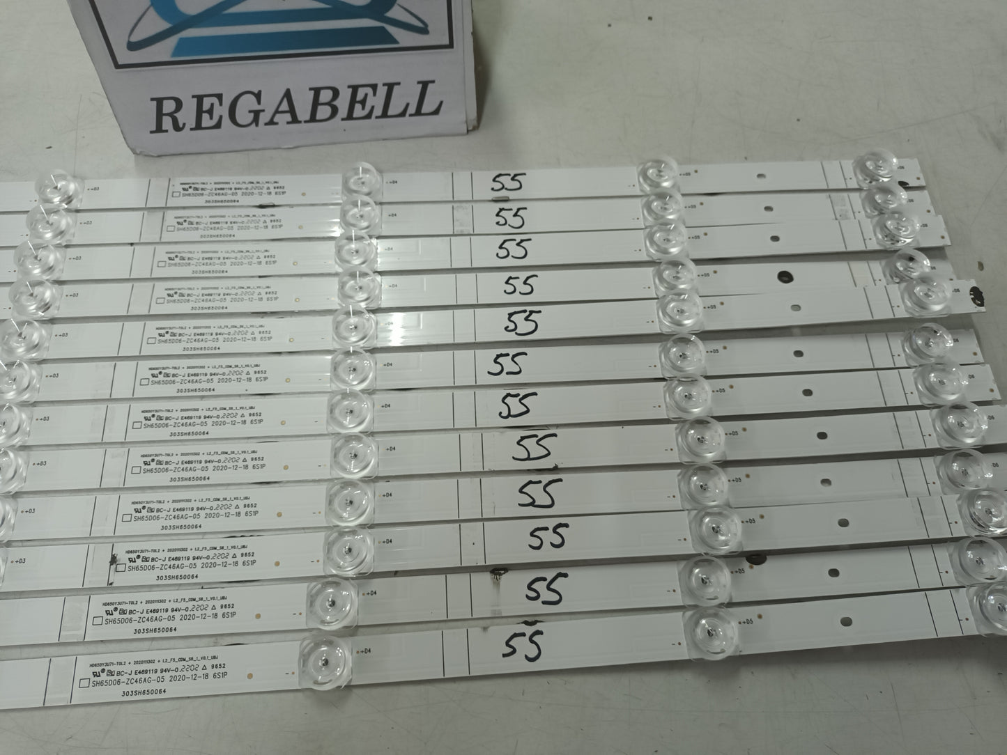 HISENSE 65A7GQ, KIT TIRAS LED NUEVAS (ref,55)