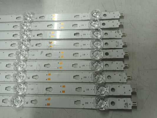 OK ODL50760UN-TAB, KIT TIRAS LED, (ref,71)