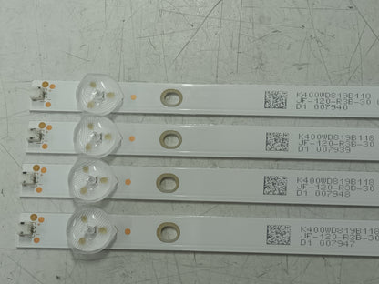 KIT 4 tiras de retroiluminación de STREAM SYSTEM BM40L81+SMART,