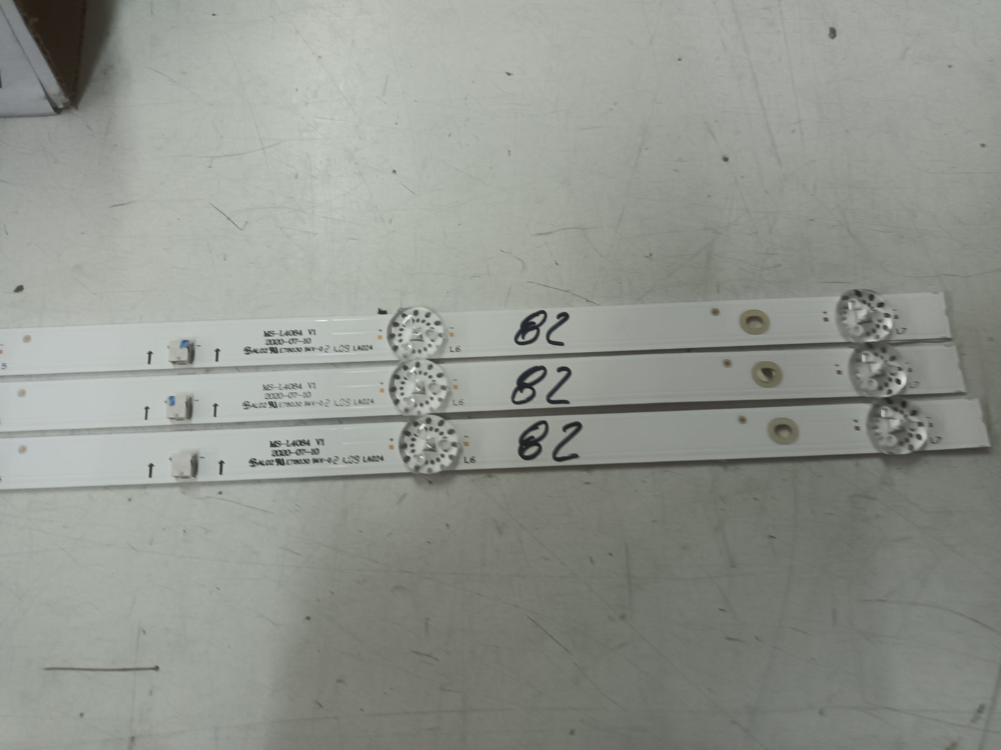 OK ODL42850FC-TAB, KIT TIRAS LED NUEVAS (ref,82)