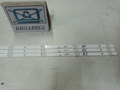 OK ODL42850FC-TAB, KIT TIRAS LED NUEVAS (ref,82)