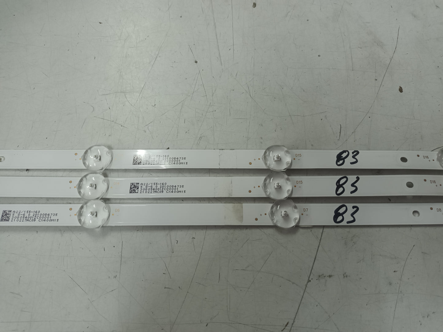 INFINITON 40N520, KIT TIRAS LED,  (ref,83)