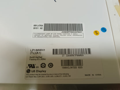 Pantalla LP156WH1(TL)(A1), brillo, 30 pines,