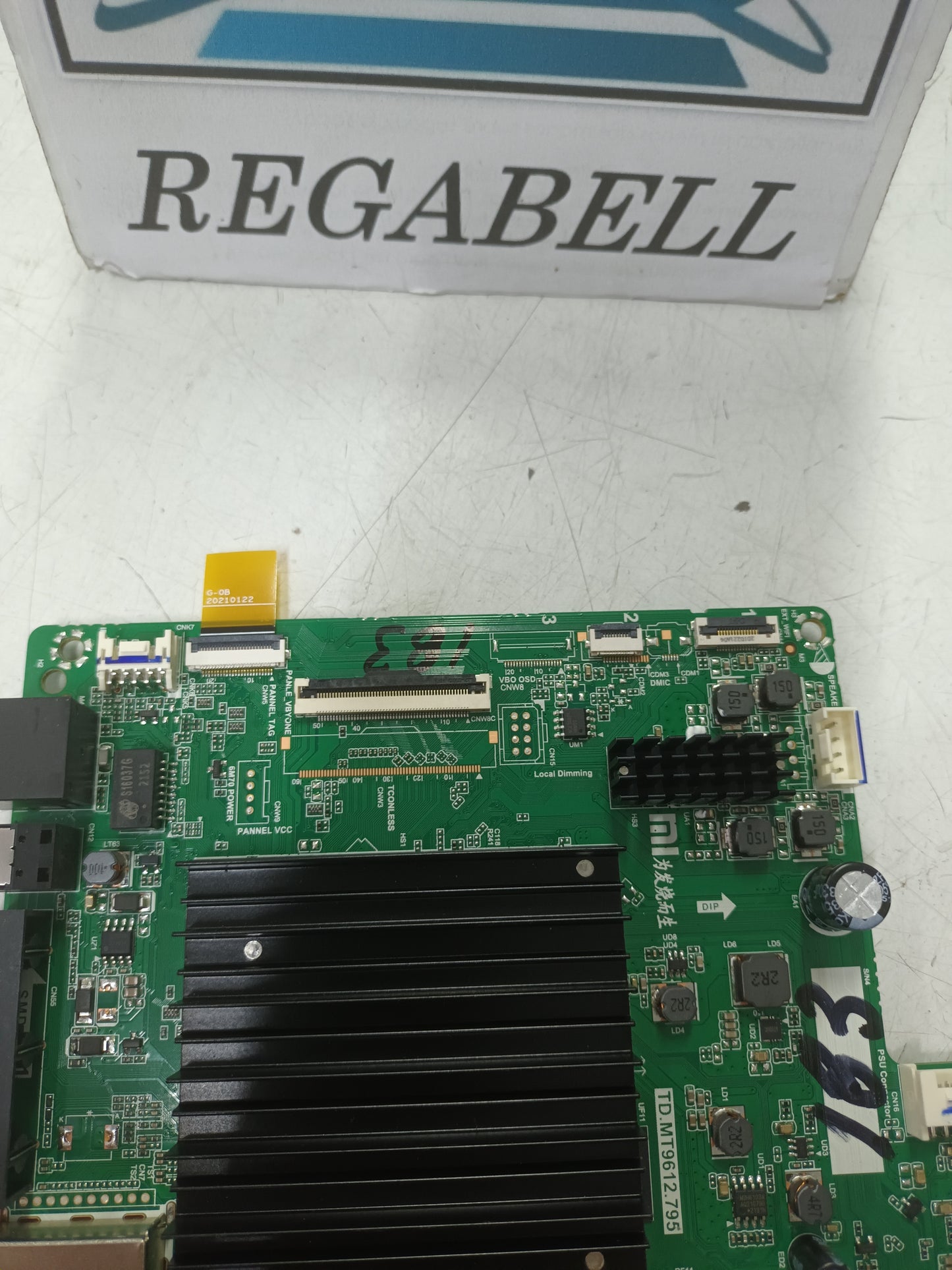 PLACA MAIN TD.MT9612.795, de TV XIAOMI MI L43M6-6AEU, NUEVA SIN USAR,