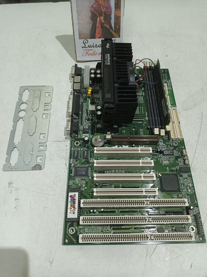 Placa base retro, con pentium II, 300mhz, (p-36)
