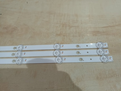 inves led 43 4K SMART, KIT TIRAS LED (ref,93)