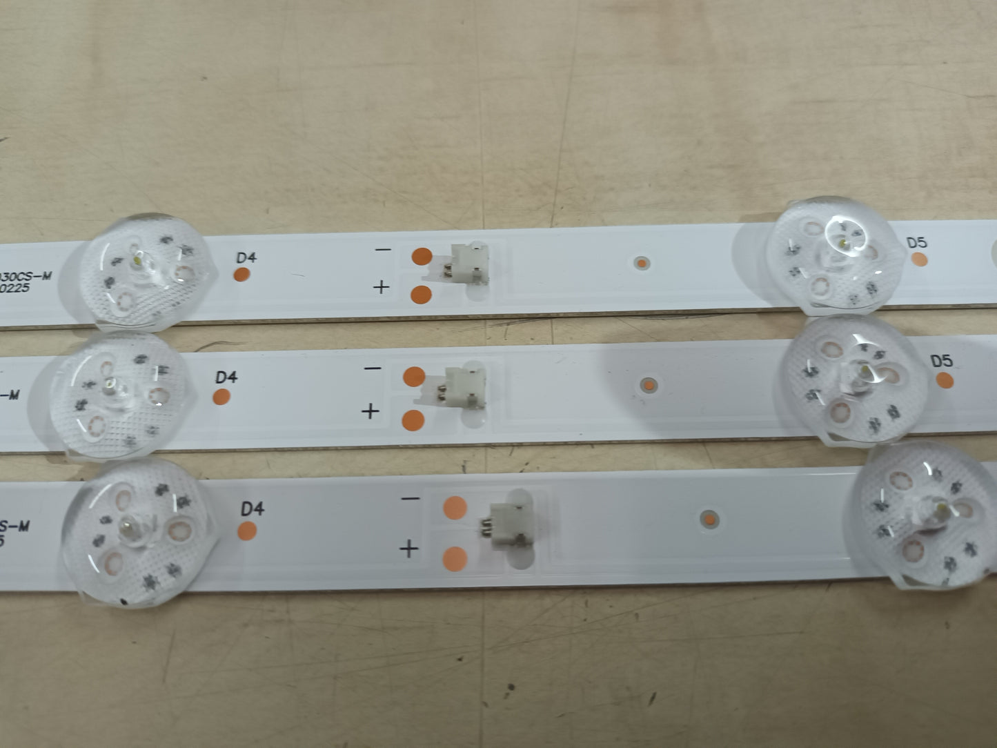 inves led 43 4K SMART, KIT TIRAS LED (ref,93)