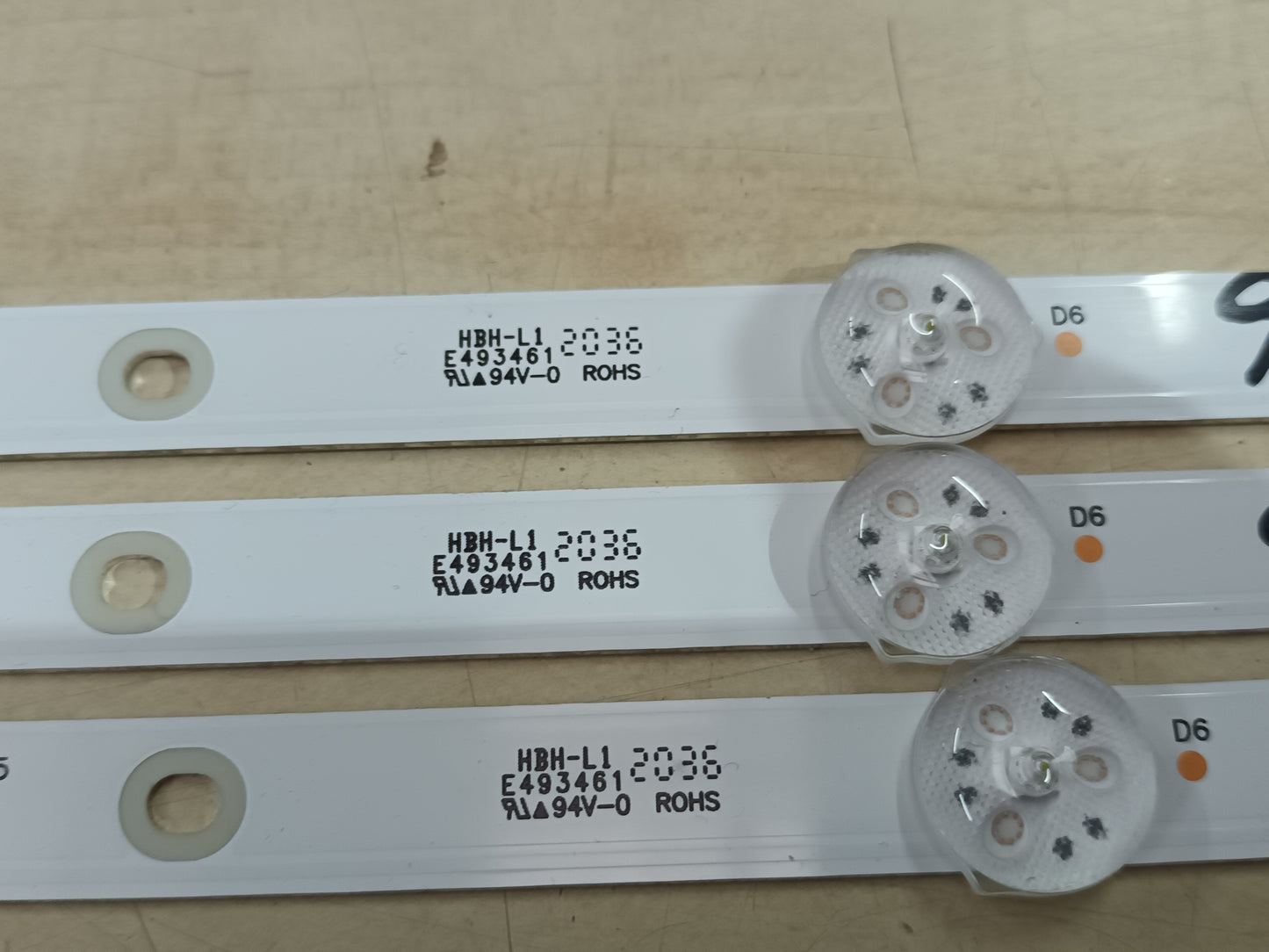 inves led 43 4K SMART, KIT TIRAS LED (ref,93)