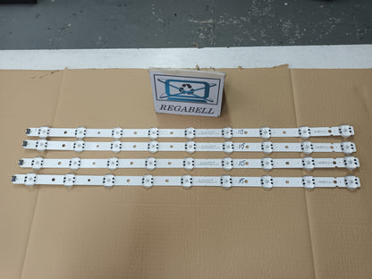 LG65UN751C0ZB, KIT 4 TIRAS LED (ref,115)