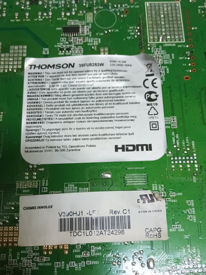 40-MT10B2-MAC2HG, placa main, de tv THOMSON 39FU5253W