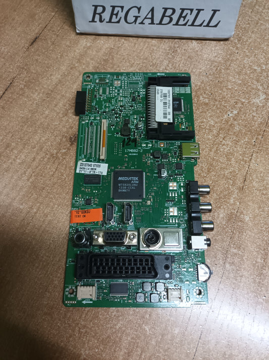 PLACA MAIN, 17MB82-S, de TV NEVIR NVR-7400-32HD-N