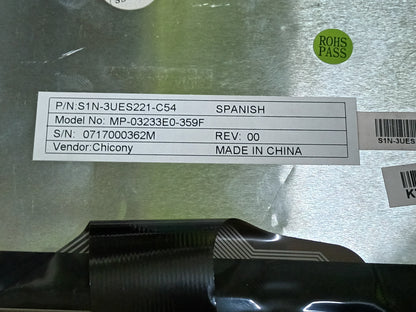 TECLADO MSI M670 REFERENCIA: MP-03233E0-359F,