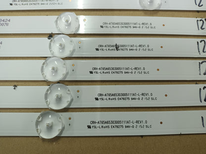 XIAOMI TV L65M7-7AEU, KIT TIRAS LED (ref,128)