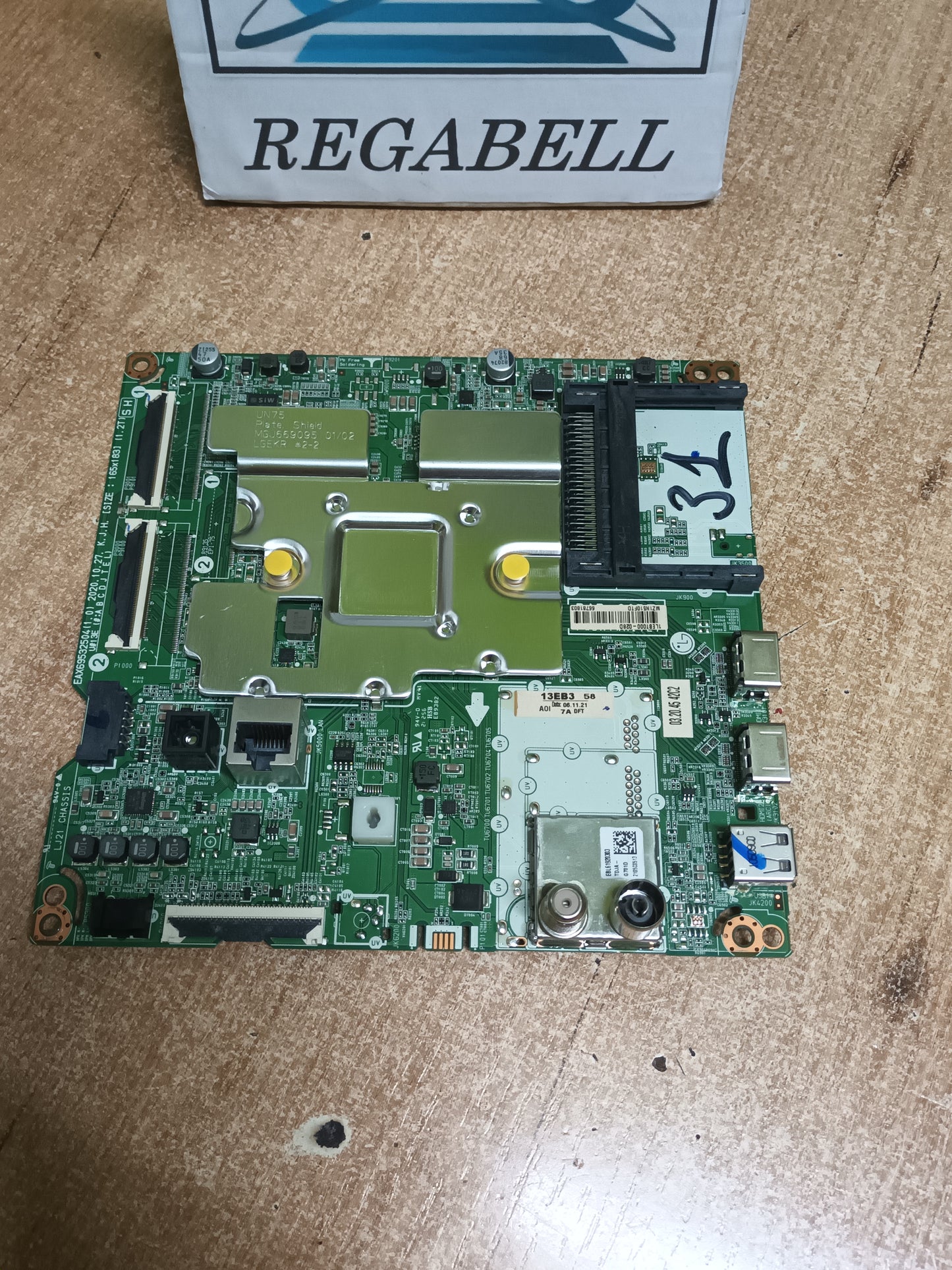 Placa main, EAX69532504(1.0), de TV LG43UP751C0ZF