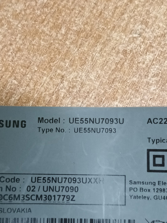 PIES TV SAMSUNG UE55NU7093U, (ref. 39)