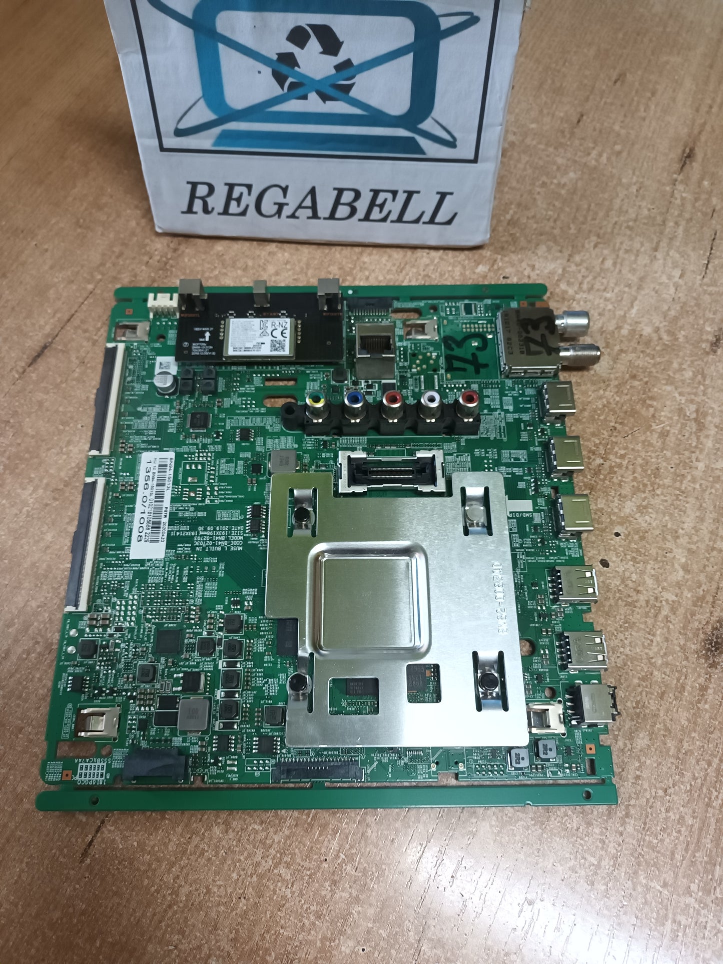 PLACA MAIN, BN41-02703C, BN94-15013L, de tv SAMSUNG UE55RU7072U,