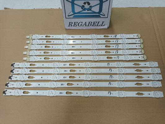 SAMSUNG UE40MU6172U, KIT TIRAS LED (ref,17)