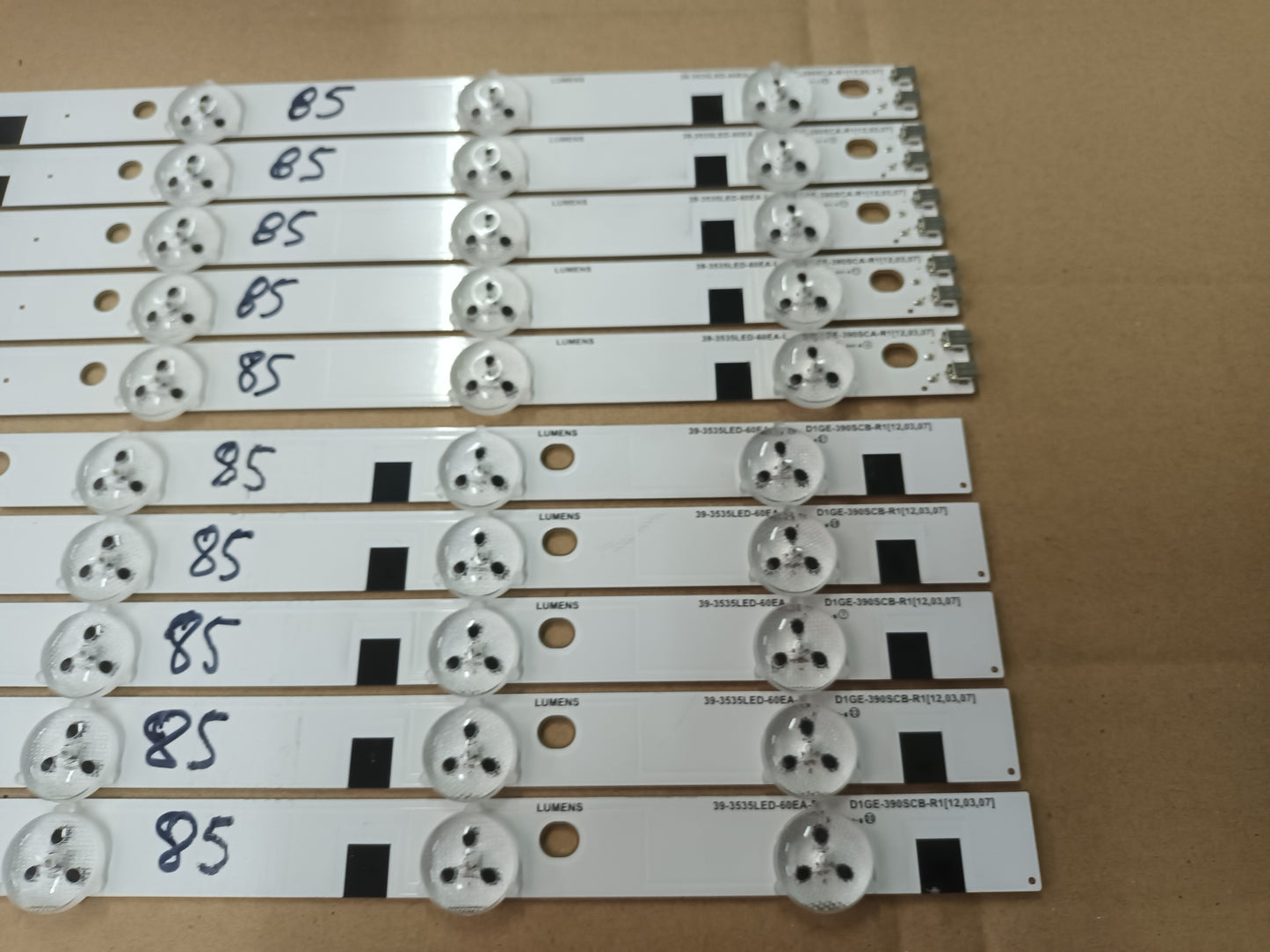 kit 10 tiras de led de SAMSUNG UE39EH5003