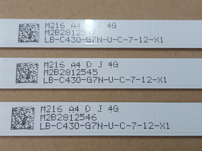 OK OTV43AU-5022C, KIT TIRAS LED (ref,144)