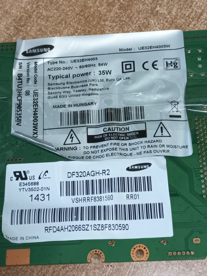 PLACA MAIN, BN41-01897A, BN94-07925R, de tv SAMSUNG UE32EH4003W,