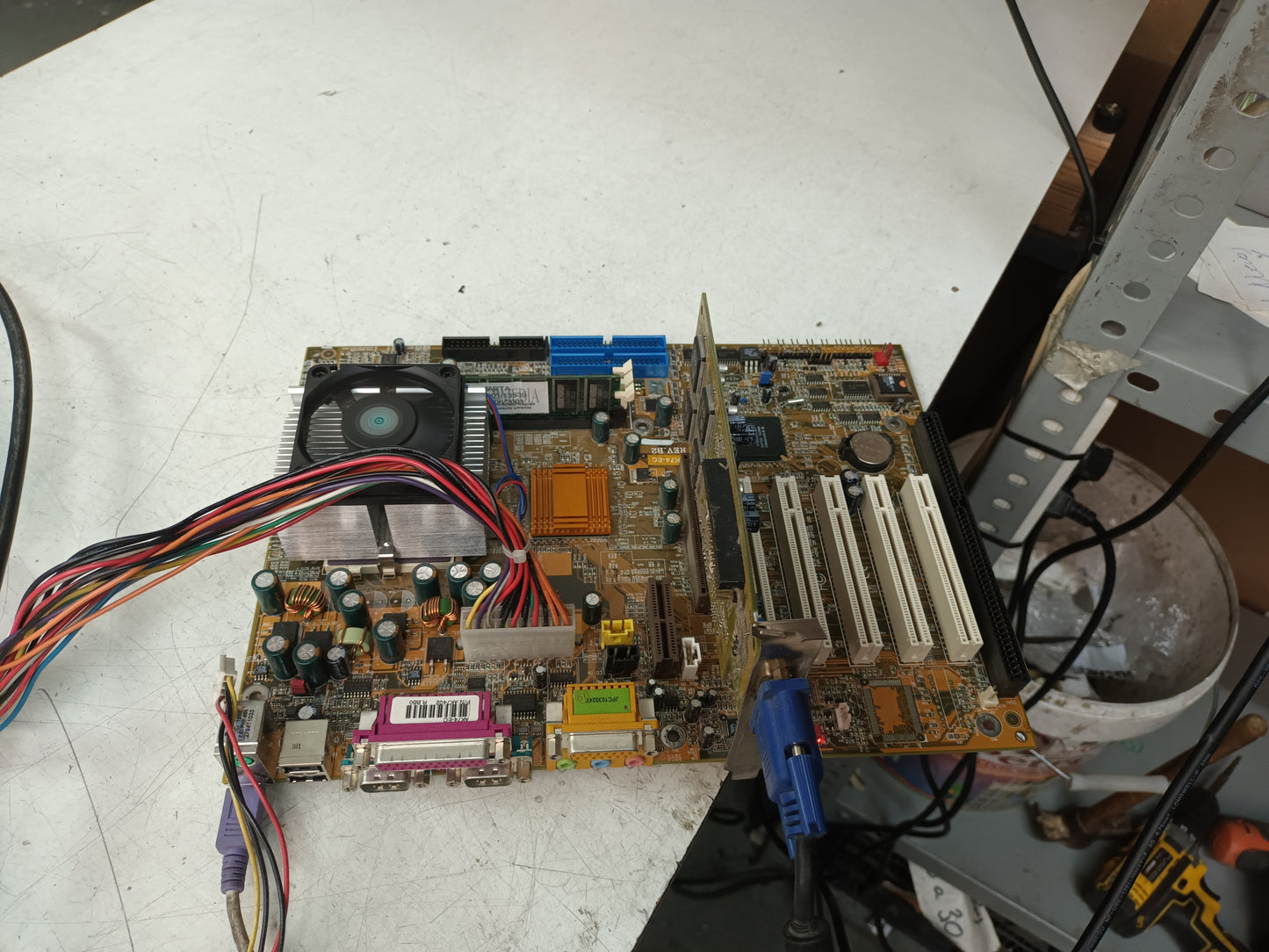 Placa Base DFI AK74-EC REV.B2 (ref. 14)