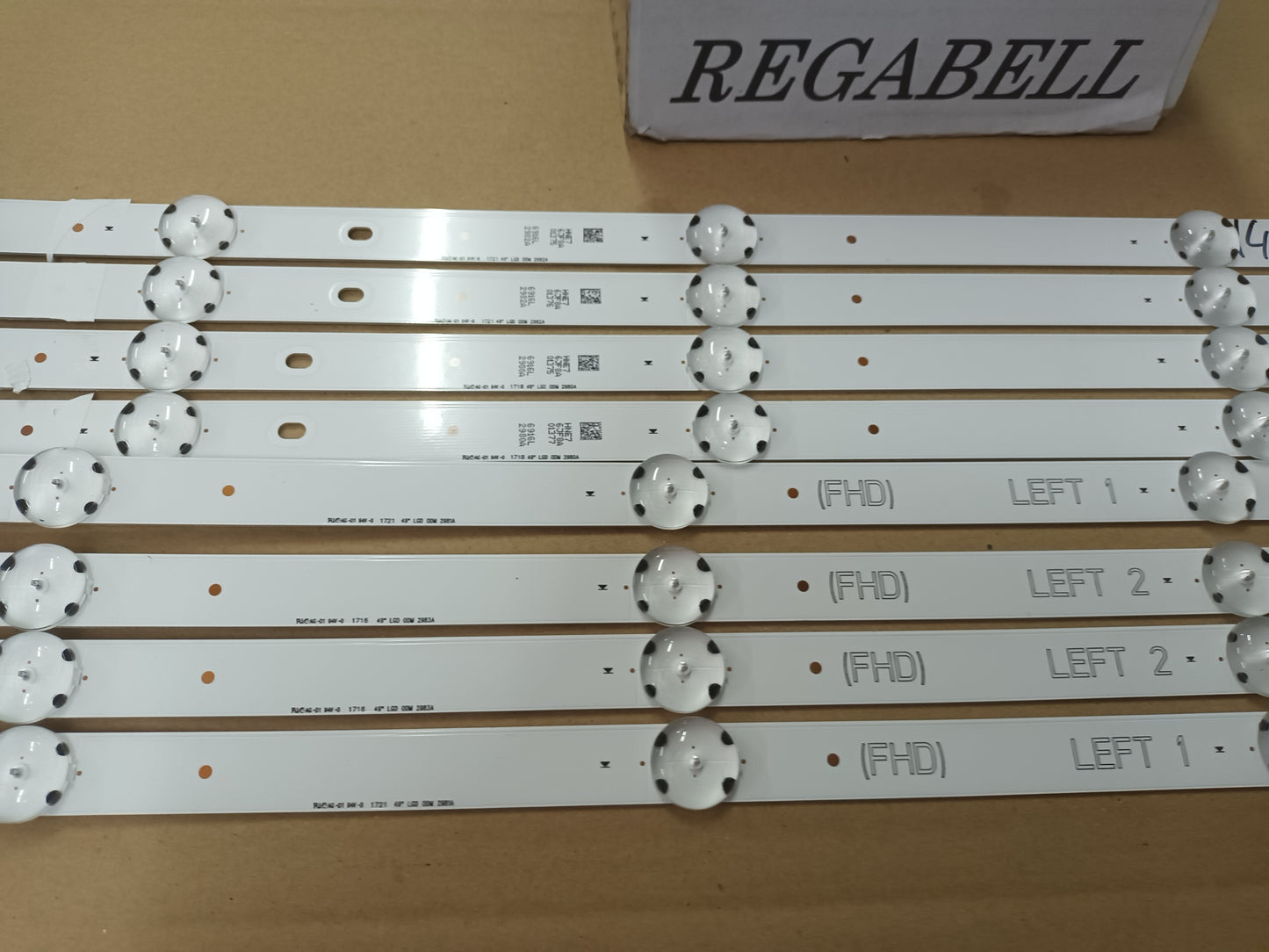 LG49LJ510M, KIT TIRAS LED, (ref,148)