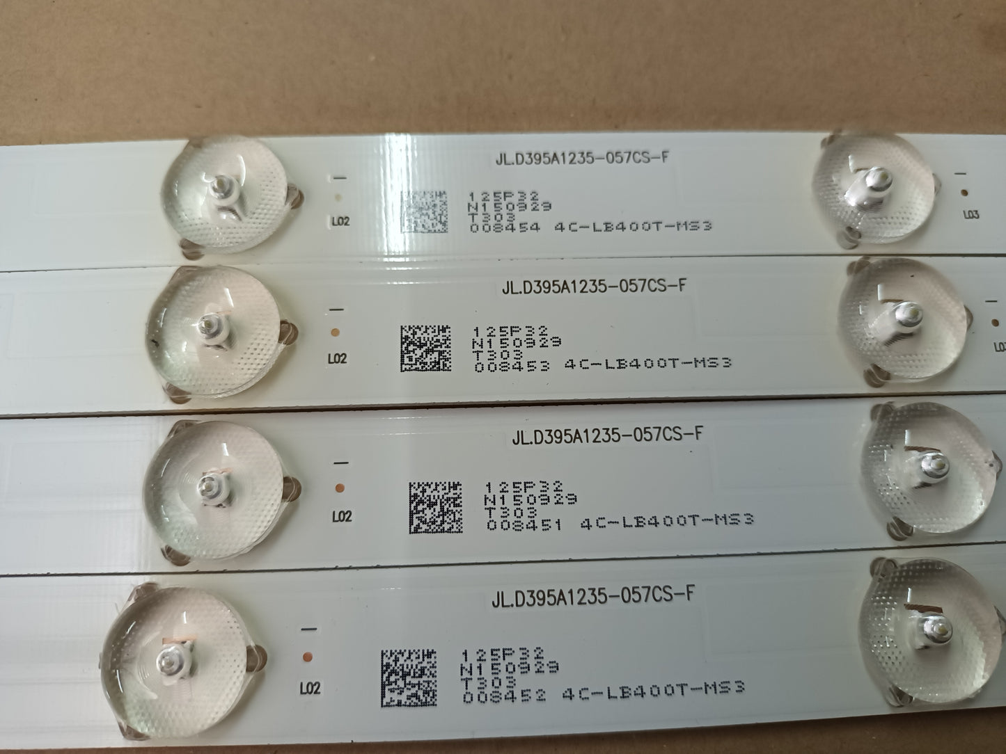 TCL F40B3803, KIT 4 TIRAS LED, (ref,153)