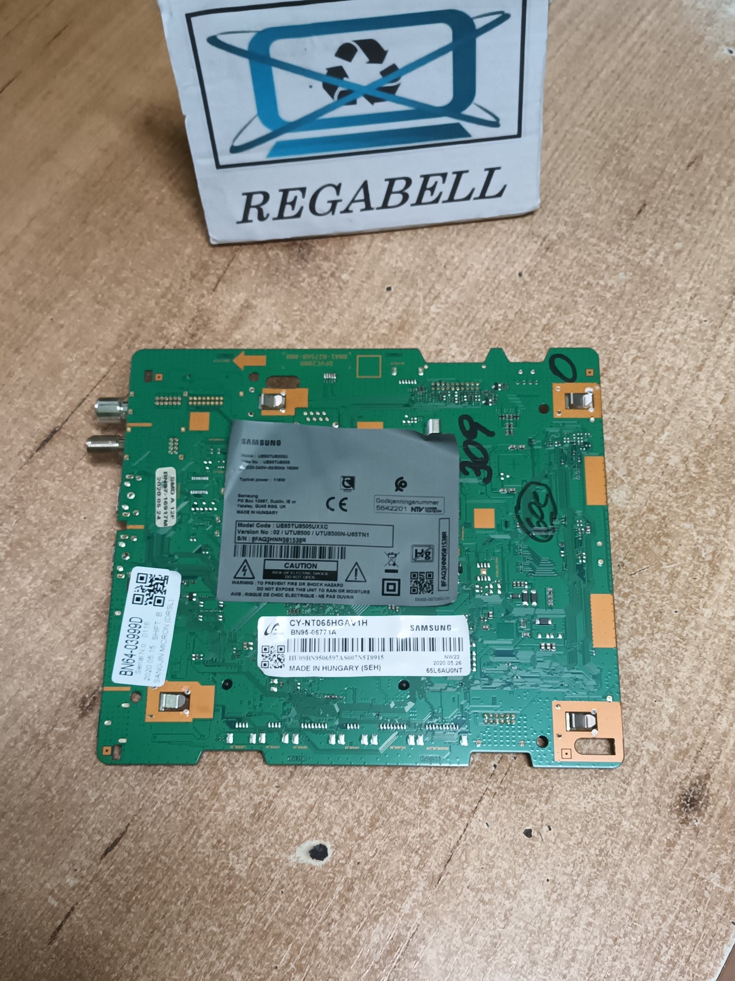 PLACA MAIN, BN41-02756B, BN94-15431Q, de TV SAMSUNG UE65TU8505U