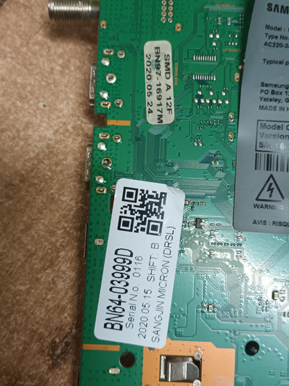 PLACA MAIN, BN41-02756B, BN94-15431Q, de TV SAMSUNG UE65TU8505U