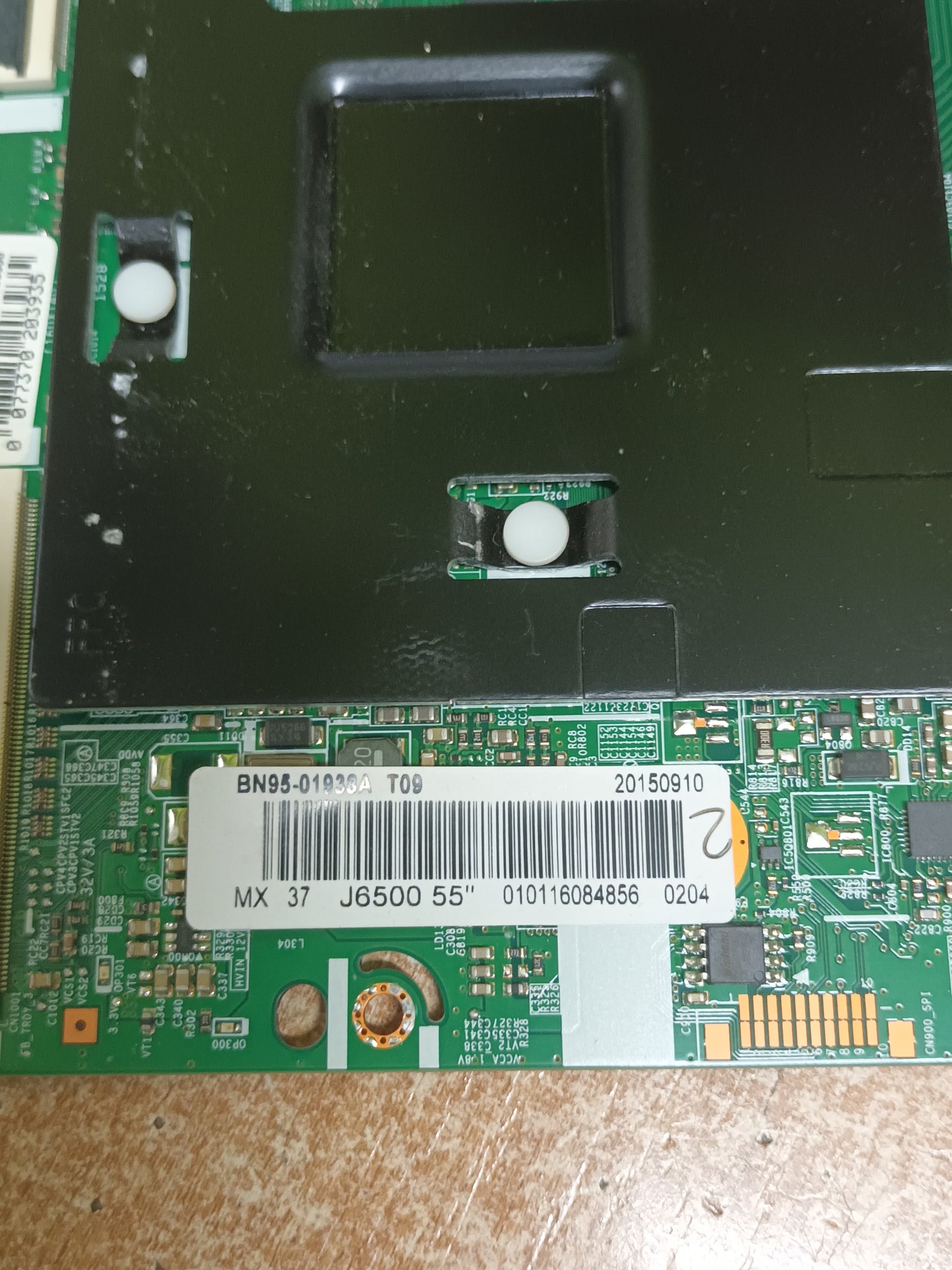 PLACA T-COM, BN97-09209A desmontada de tv SAMSUNG UN55JU6400F,
