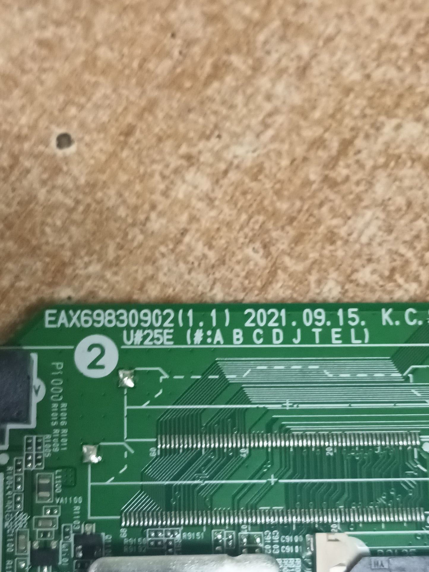 EAX69830902(1.1), EBT67238603, de LG65UQ751C0ZF, NUEVA