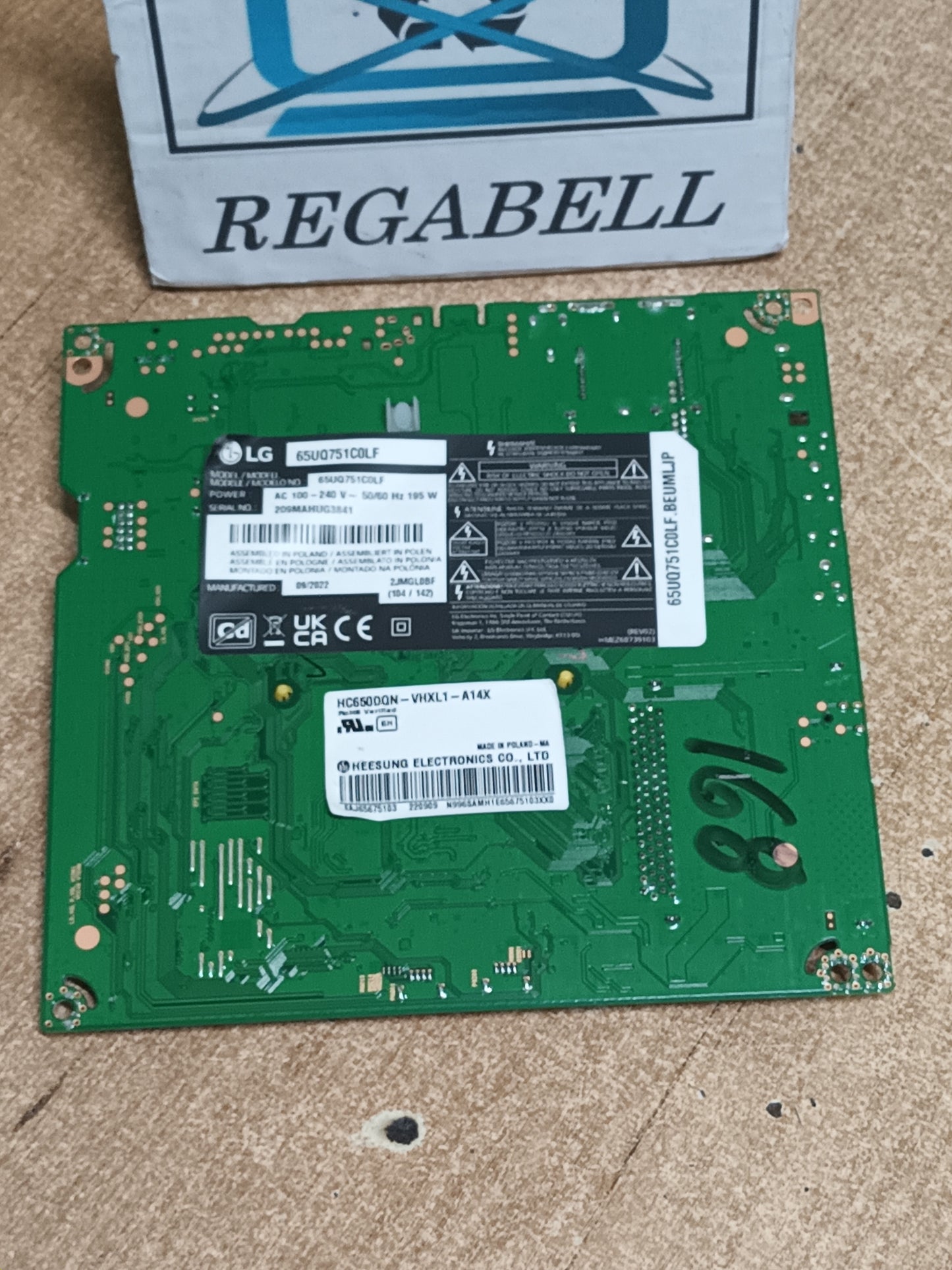 EAX69830902(1.1), EBT67238603, de LG65UQ751C0ZF, NUEVA