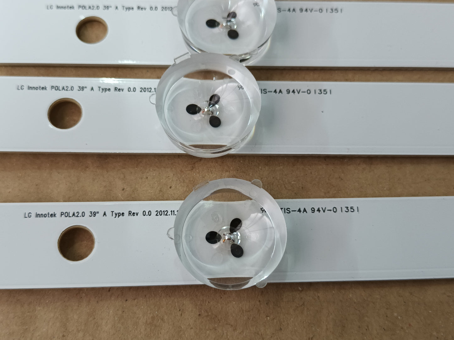 KIT 8 tiras de retroiluminación de LG39LN575S