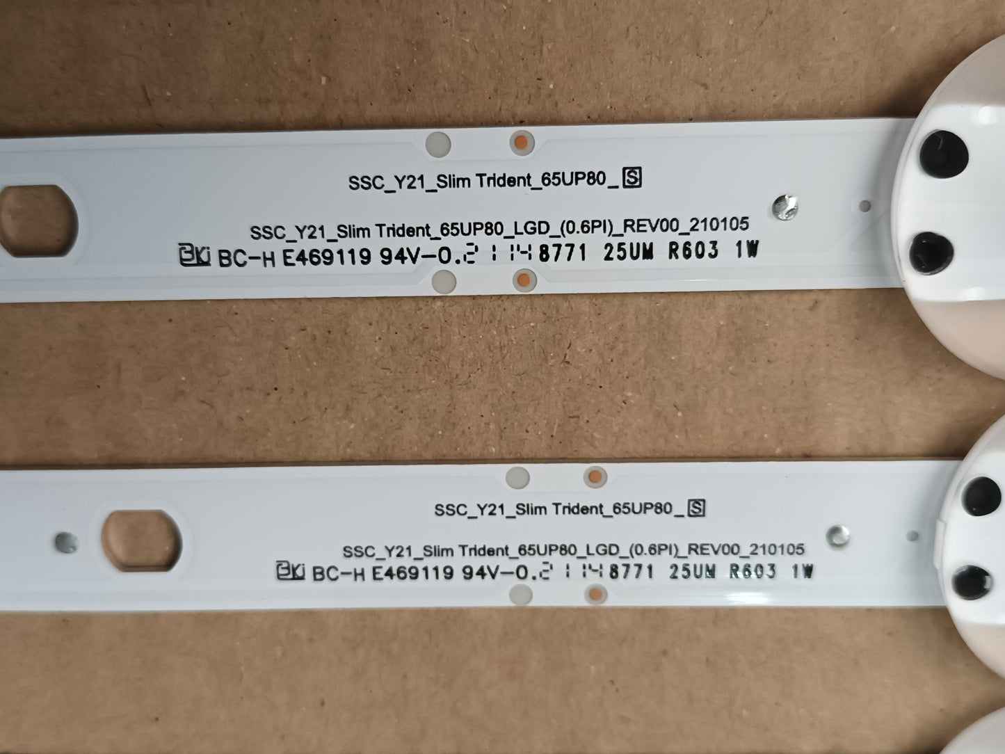 LG65UP70706LB, KIT TIRAS LED (ref,58)