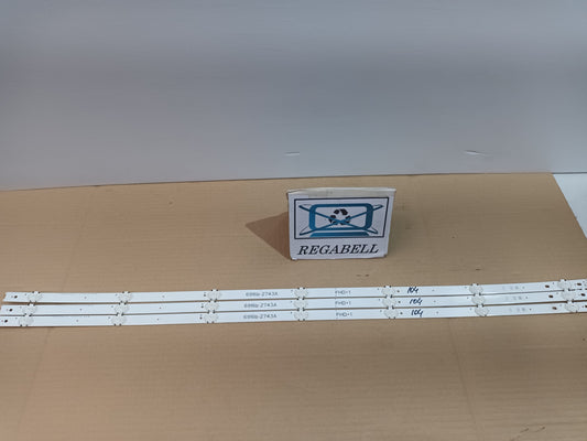 LG43LH510V, KIT TIRAS LED (ref,104)