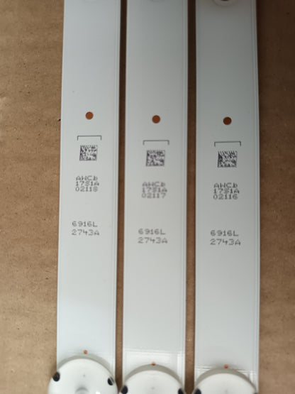 LG43LH510V, KIT TIRAS LED (ref,104)
