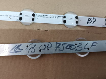 LG43UP75003LF, KIT TIRAS LED (ref,107)