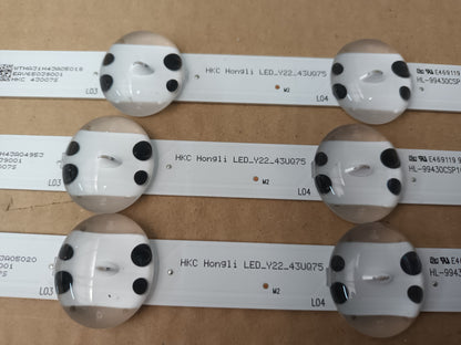 LG43UQ75061F, KIT TIRAS LED (ref,112)