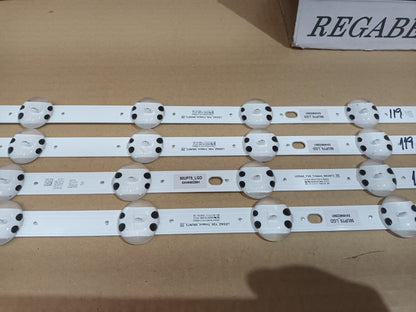 LG50UQ75006LF, KIT TIRAS LED nuevas, (ref,119)