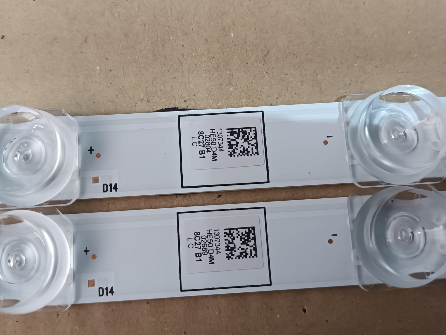 HISENSE 50A6K, KIT TIRAS LED (ref,161)