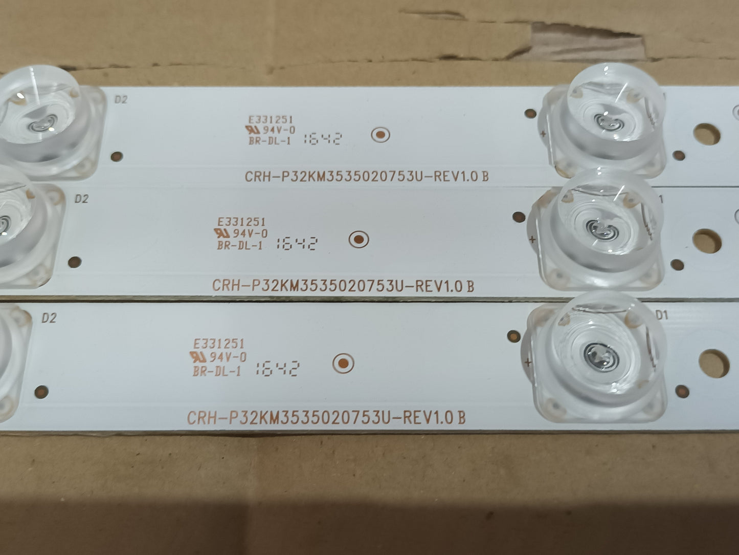 SHARP 32CHG6242, KIT TIRAS LED (ref,185)