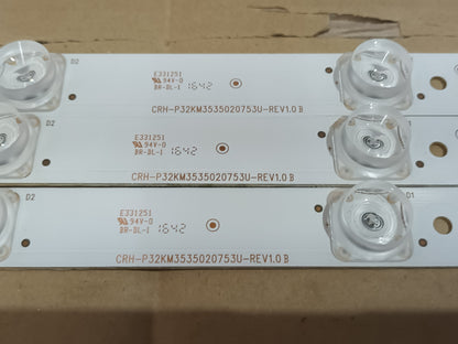 SHARP 32CHG6242, KIT TIRAS LED (ref,185)