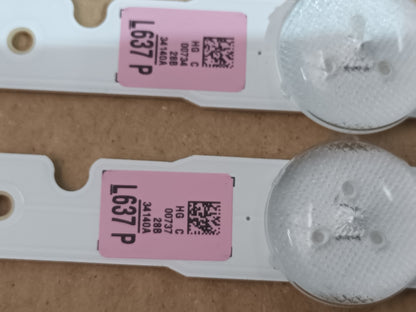 UE28J4100AW, KIT TIRAS LED (ref,190)